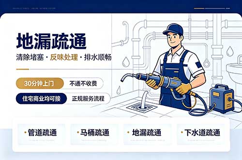 云浮地漏疏通