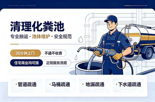 云浮清理化粪池